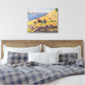 Shepherd Kijken naar het Zee (door Maximilien Luce Canvas Afdruk (Insitu (Slaapkamer))