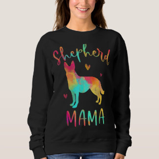 Shepherd Mama Colorful German Shepherd Dog Mama Trui