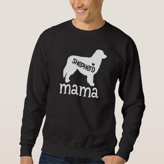 Shepherd Mama Cute German Shepherd Dog Owner Mam Trui (Voorkant)