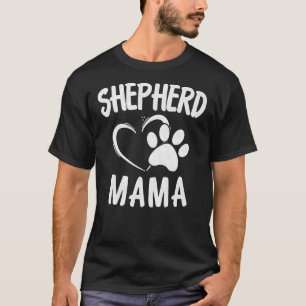 Shepherd Mama Dog Eigenaar van Sheepdog T-shirt