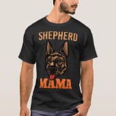 Shepherd Mama T-shirt (Voorkant)