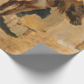 Shepherd met een paard (Equine) Cadeaupapier (Hoek)