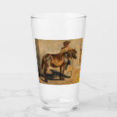 Shepherd met een paard (Equine) Glas (Voorkant)