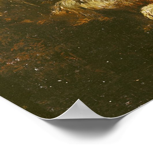 Shepherd Playing a Flute Poster (Hoek)