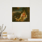 Shepherd Playing a Flute Poster (Keuken)