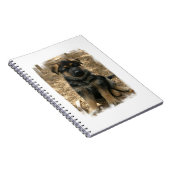 Shepherd Puppy notebook Notitieboek (Rechterzijde)