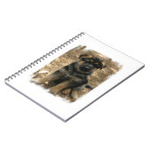 Shepherd Puppy notebook Notitieboek (Linkerzijde)