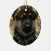 Shepherd Puppy Ornament (Rechts)