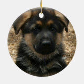 Shepherd Puppy Ornament (Achterkant)
