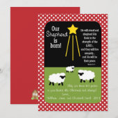 SHEPHERD-scripts Verse 2-Sided kerstkaart (Voorkant / Achterkant)