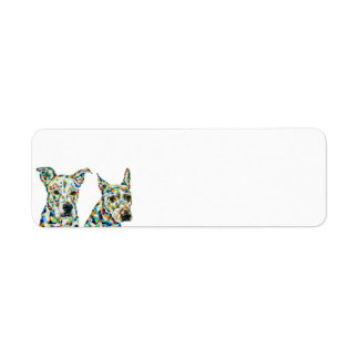 Shepherd Shar pei Pitbull Lab Return Label