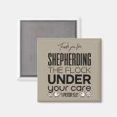 Shepherd the Flock Tan Magneet (Voorkant / Achterkant)
