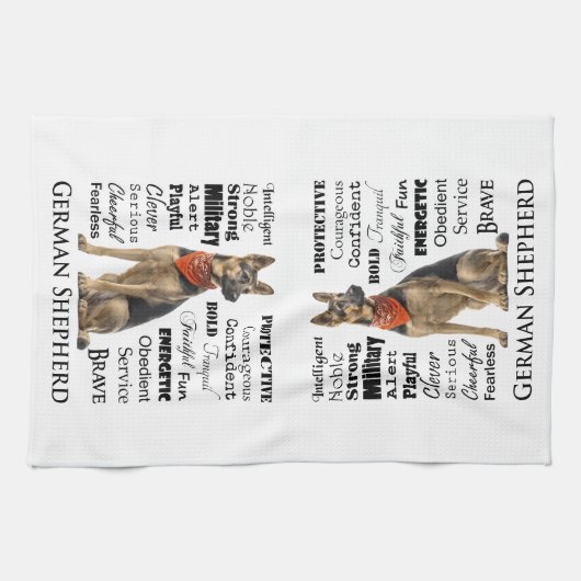 Shepherd Traits Kitchen Towel Theedoek (Horizontaal)