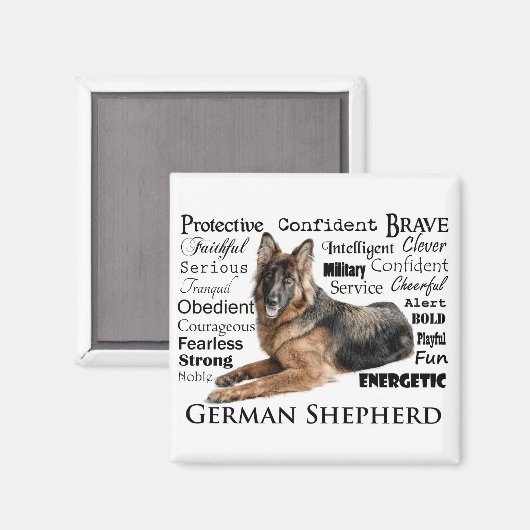 Shepherd Traits Magnet (Voorkant / Achterkant)