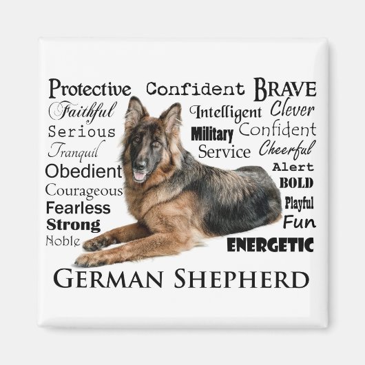 Shepherd Traits Magnet (Voorkant)