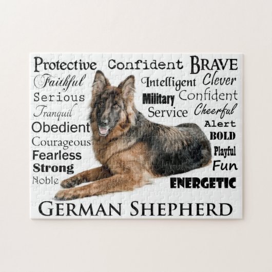 Shepherd Traits Puzzle Legpuzzel (Horizontaal)