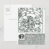 Shepherd under Sun, Moon and Stars Briefkaart (Voorkant / Achterkant)