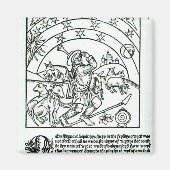 Shepherd under Sun, Moon and Stars Magneet (Voorkant)