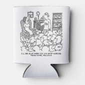 Shepherd Werkt thuis met zijn Sheep Blikjeskoeler (Voorkant)