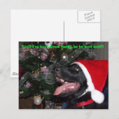 Shepherd xmas briefkaart (Voorkant / Achterkant)