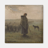 Shepherdess en haar kudde | 1862-63 magneet (Voorkant)