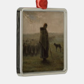 Shepherdess en haar kudde | 1862-63 metalen ornament (Rechts)