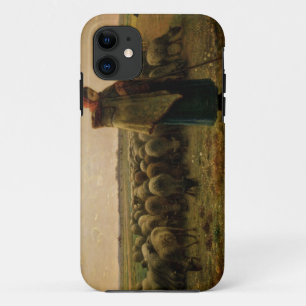 Shepherdess met haar Flock, 1863 Case-Mate iPhone Case