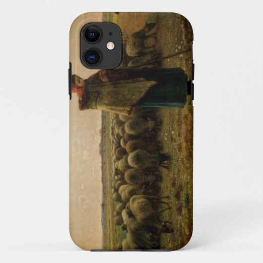 Shepherdess met haar Flock, 1863 Case-Mate iPhone Case (Achterkant)