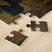 Shepherdess met haar Flock, 1863 Legpuzzel (Zijkant)