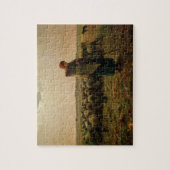 Shepherdess met haar Flock, 1863 Legpuzzel (Verticaal)