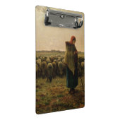 Shepherdess met haar Flock, 1863 Mini Klembord (Schuin)