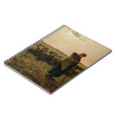 Shepherdess met haar Flock, 1863 Notitieboek (Linkerzijde)