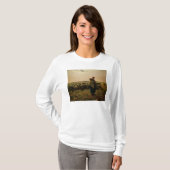 Shepherdess met haar Flock, 1863 T-shirt (Voorkant volledig)