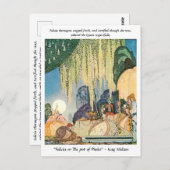 Shepherdess ontmoet de koningin Kay Nielsen Briefkaart (Voorkant / Achterkant)