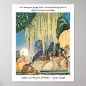 Shepherdess ontmoet de koningin Kay Nielsen Poster (Voorkant)
