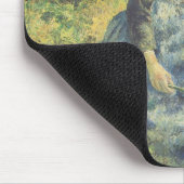 Shepherdess van Camille Pissarro,  Kunst Muismat (Hoek)