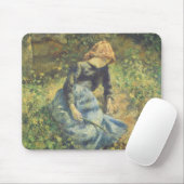 Shepherdess van Camille Pissarro,  Kunst Muismat (Met muis)