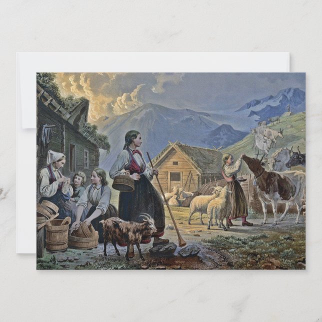 Shepherdess's Hut op de berg (Voorkant)
