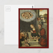 Shepherds Advertentie Baby Jesus door Cranach Briefkaart (Voorkant / Achterkant)
