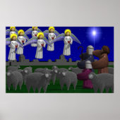 Shepherds and Angels Poster (Voorkant)