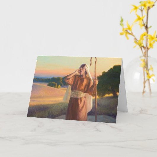 Shepherd's Call Wenskaart Kaart (Gele Bloem)