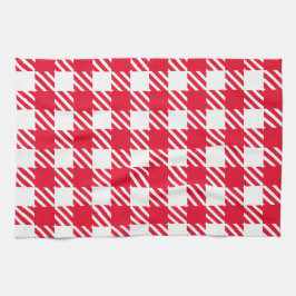 Shepherd's Check, streep, aanpassen, kleur wijzige Theedoek