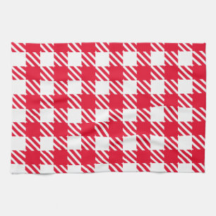 Shepherd's Check, streep, aanpassen, kleur wijzige Theedoek