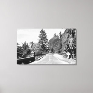 Shepherd's Dell op Columbia River Photography Canvas Afdruk