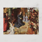 Shepherds en Angels Adore Him Briefkaart (Voorkant)