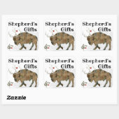 Shepherds Gifts Square Sticker (Vel)