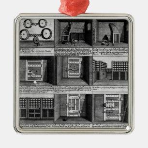 Shepherd's ontsnapping uit de Newgate gevangenis Metalen Ornament