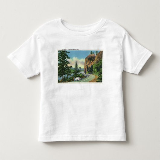 Shepperd's Dell-Uitzicht van de Onvergelijkbare Gr Kinder Shirts (Voorkant)
