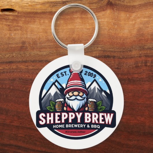SheppyBrew Key Chain Sleutelhanger (Achterkant)