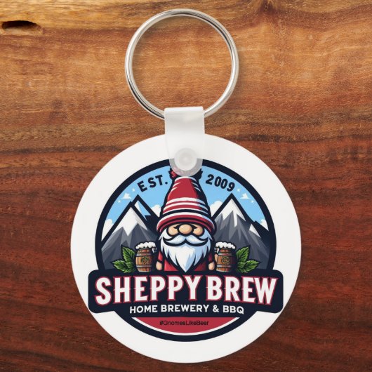 SheppyBrew Key Chain Sleutelhanger (Voorkant)